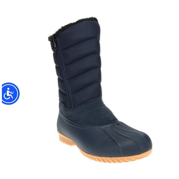 Propet Women's Illia Snow Boot Navy Size 8.5 - Picture 1 of 3